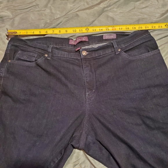 Dark wash jeans Amanda short - Picture 5 of 8